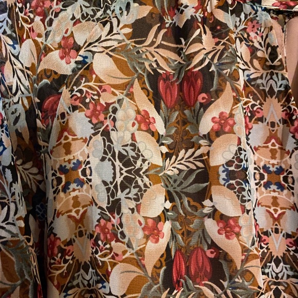 BCBGeneration Women's Romper Size Large L NWT Color: “Coffee Bean Multi” - Picture 4 of 12